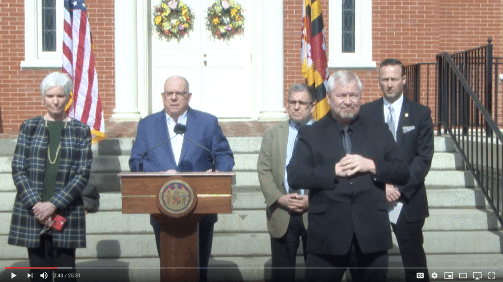 Gov. Hogan provides COVID-19 Update