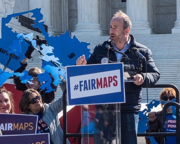 Brian Cannon, Fair Maps VA rally