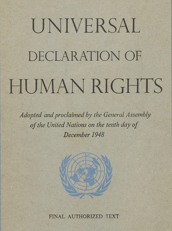 Universal Declaration of Human Rights cover