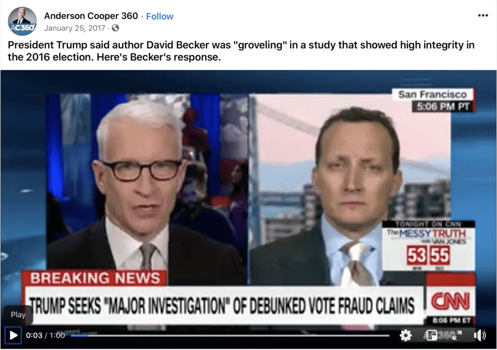 Anderson Cooper and David Becker