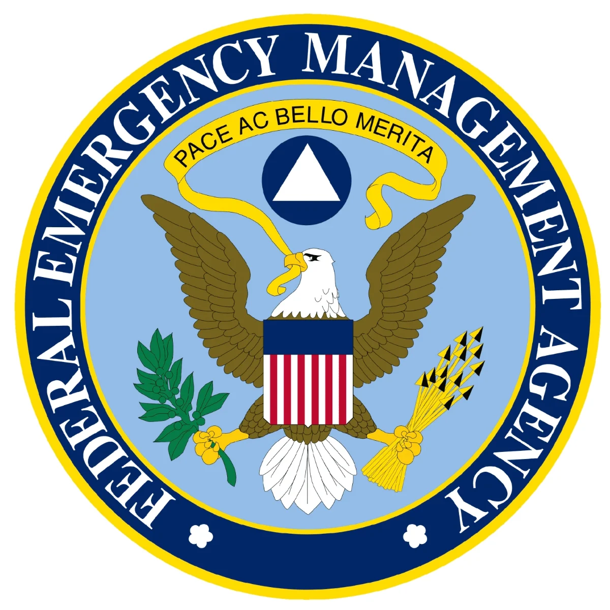 FEMA-Logo-1983-sq Logo of Federal Emergency Management Agency circa 1983