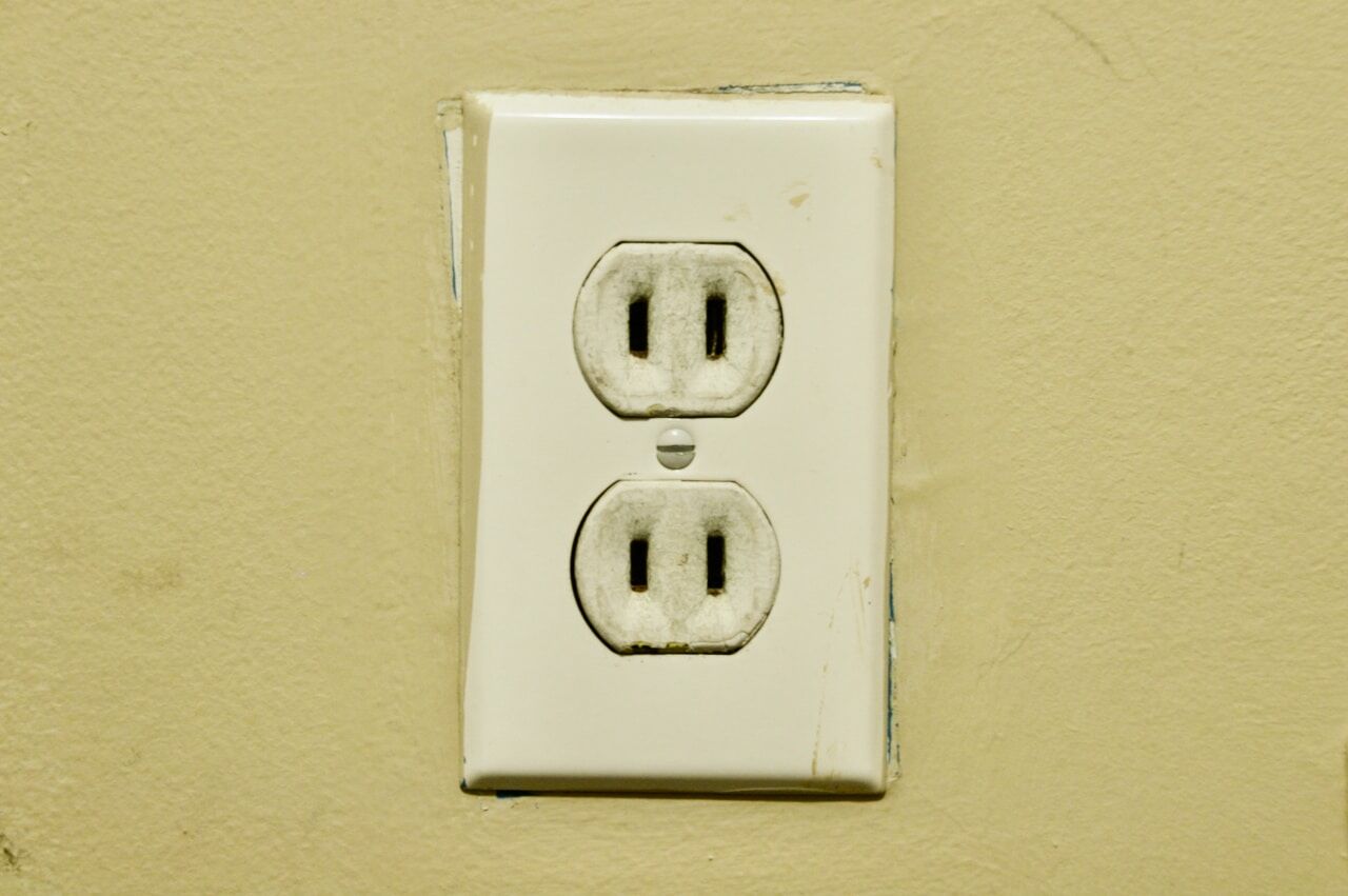 Electrical Outlet Photo of an electrical outlet