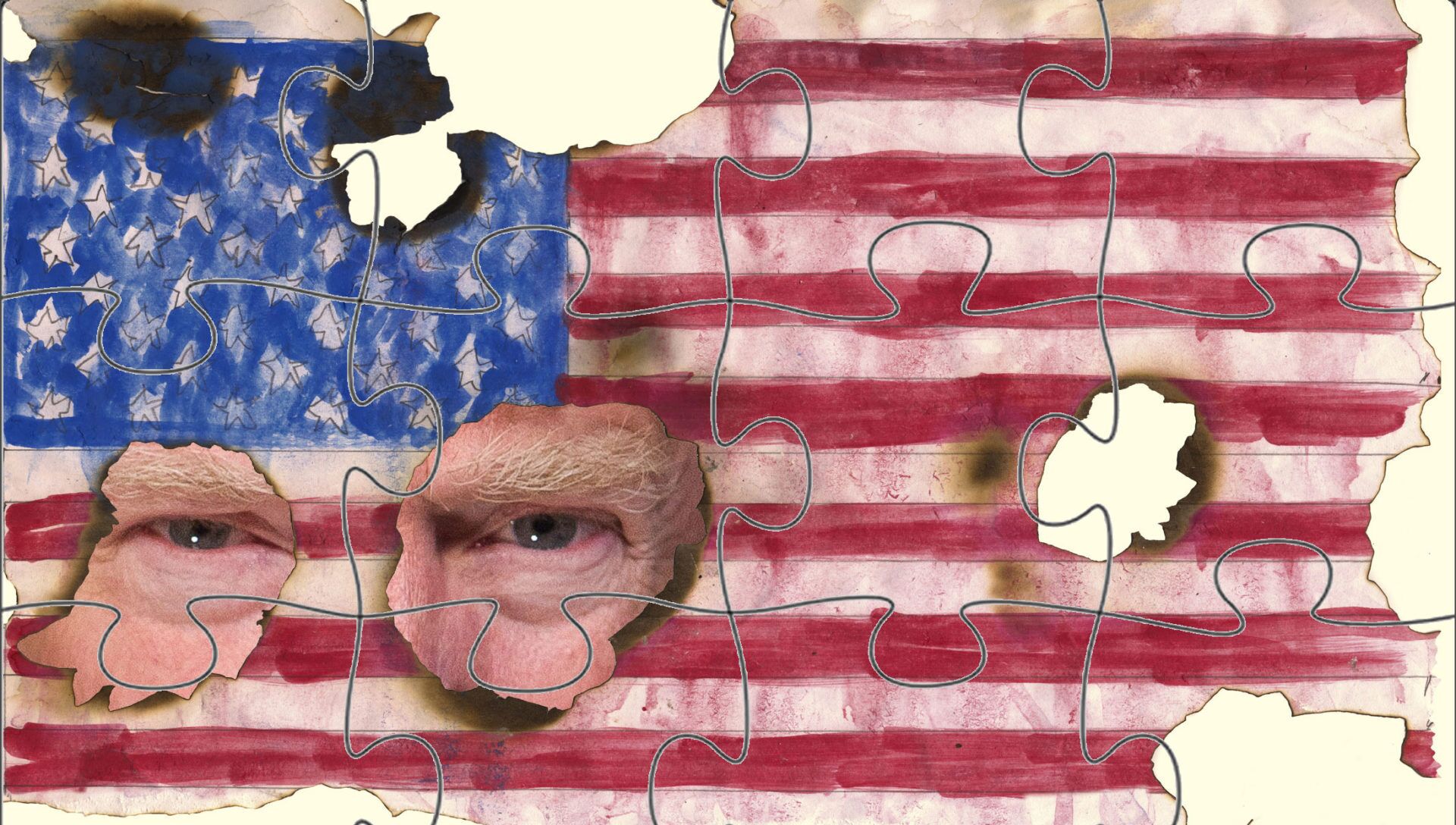 Damaged-Flag-Trump_jigsaw-puzzle-v2 America's damaged democracy