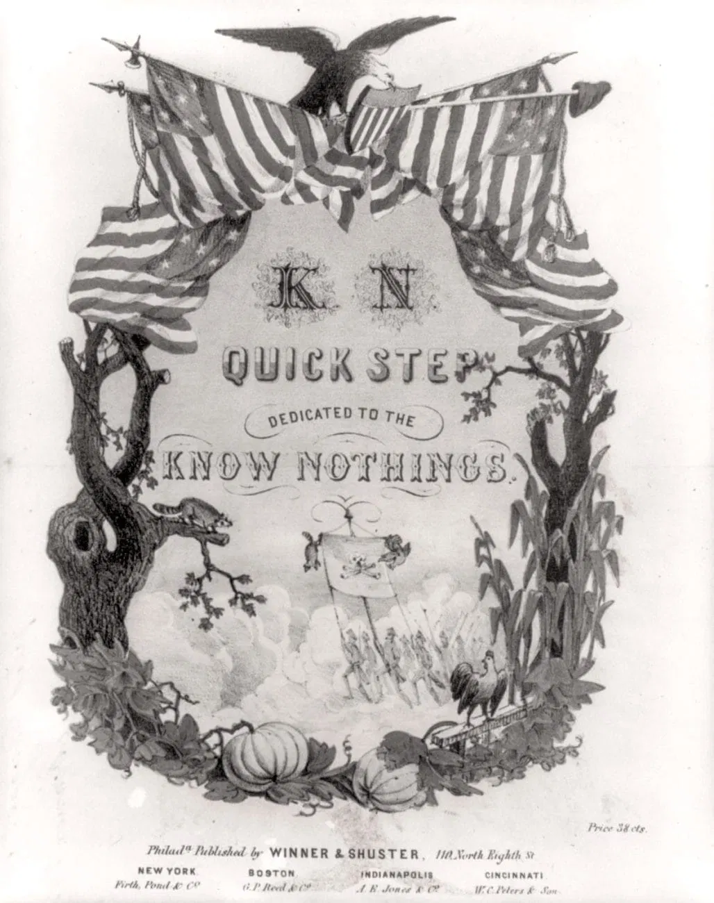 Know-Nothing-Sheet-Music-1028×1300.jpg Cover for sheet music dedicated to the Know Nothing Party