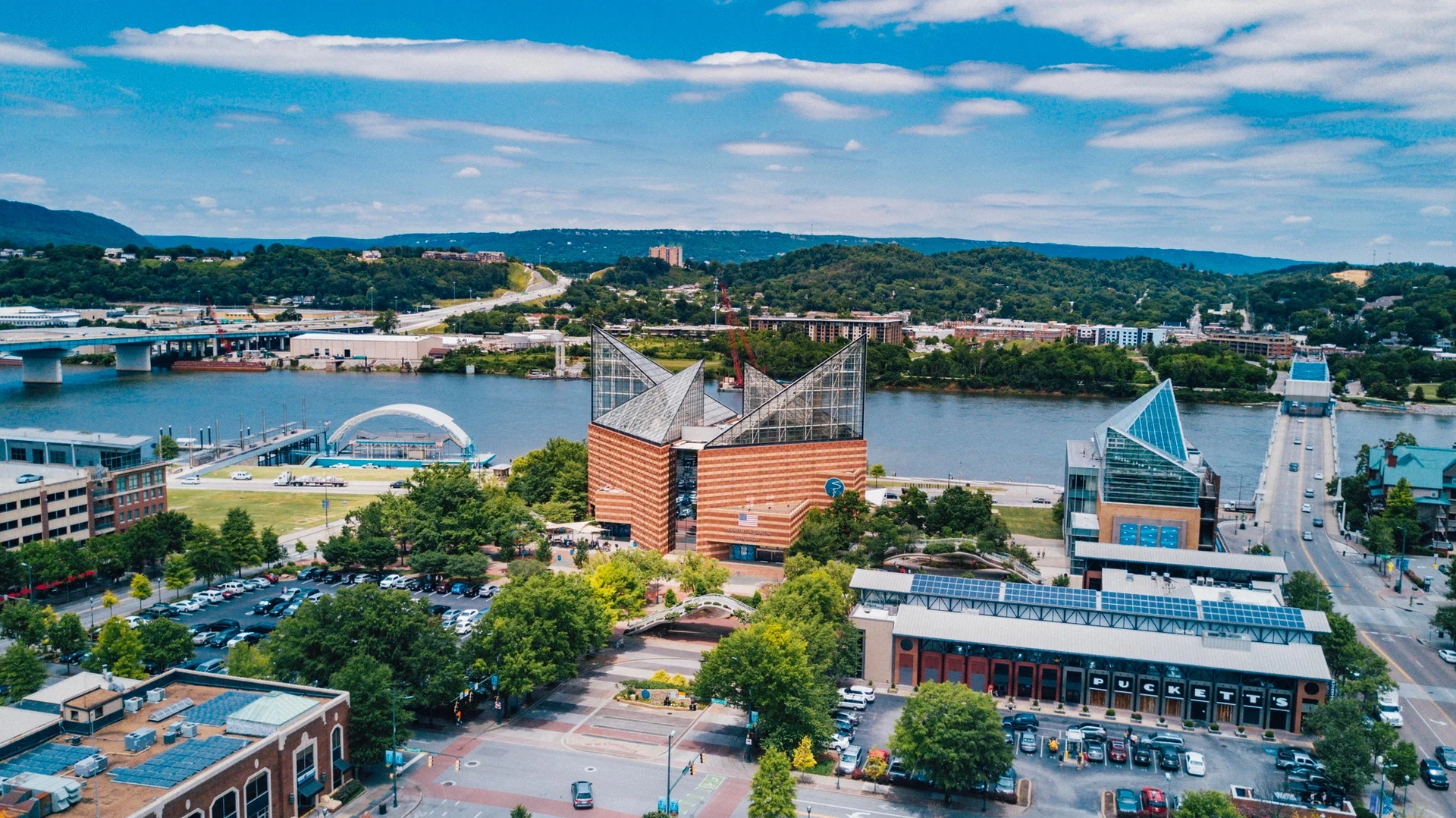 aerial-view-Chattanooga-2350459 Aerial view of Chattanooga, TN