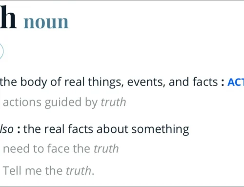 Just Words: No One Owns The Truth