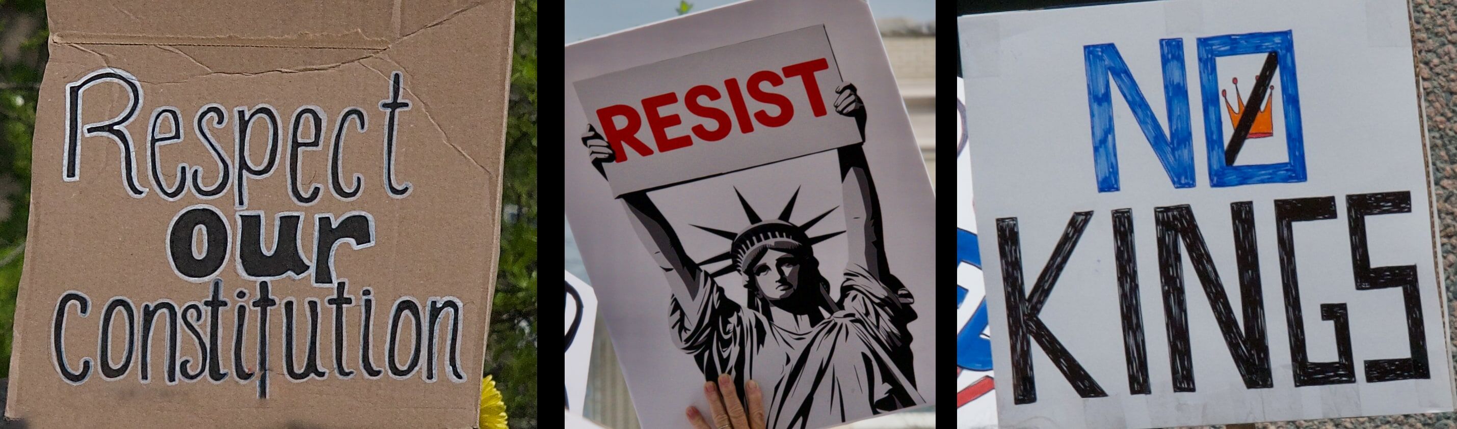 Respect our Constitution; resist kings
