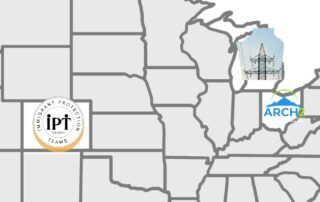 Map highlighting Colorado, Ohio, and Michigan