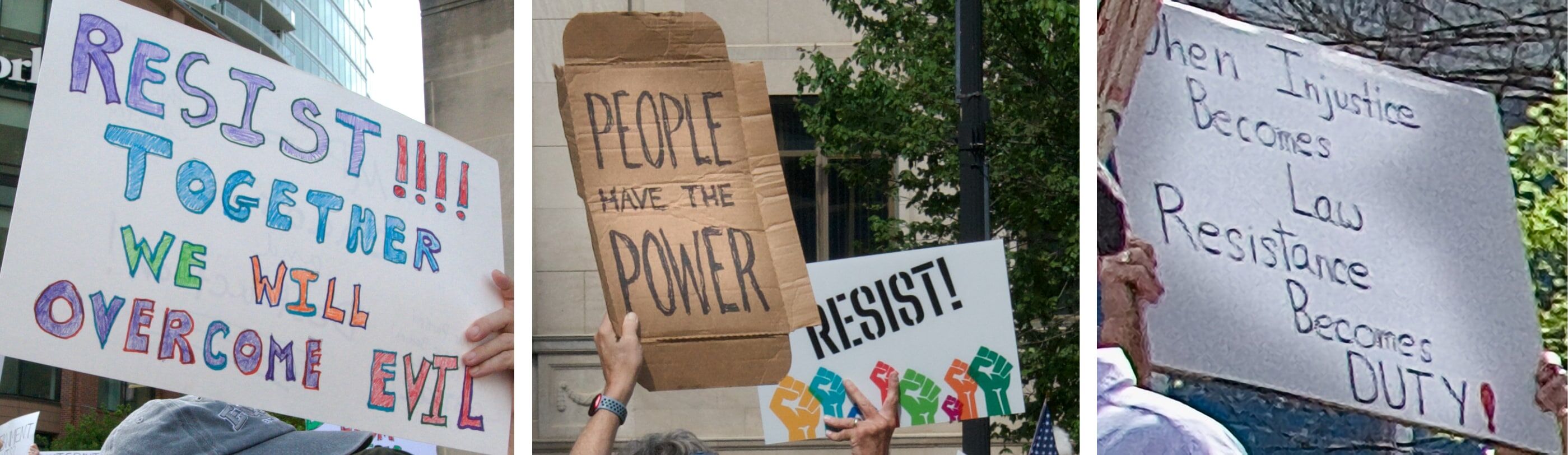 People have the power to resist!